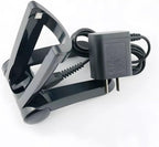 2025 New Replacement Folding Charging Stand + Power Cord for Norelco RQ1200 Series Shavers 1250X, 1250CC, 1255X, 1260X, 1280X, 1280CC, 1290X, RQ1250