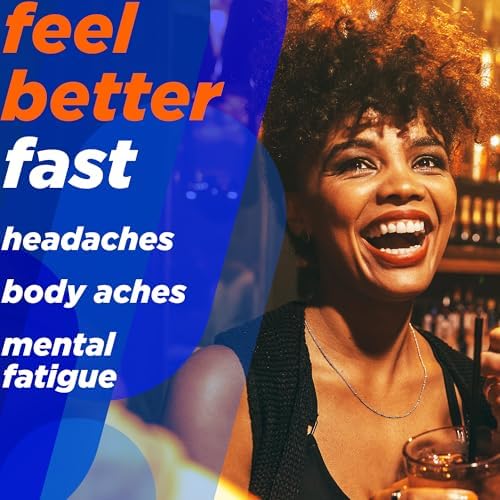 Alka-Seltzer Hangover Relief Effervescent Tablets Formulated for Fast Relief of Headaches, Body Aches and Mental Fatigue, 20CT