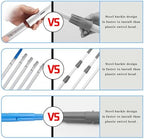 35FT Water Fed Pole Kit Adjustable Solar Panel Cleaning Kit Cleaner Tool for Window Glass Roof Outdoor Glass Brush Window Washing Equipment (35FT)