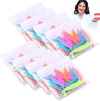 RZJZGZ Dental Elastic Rubber Bands Placers for Braces Disposable Plastic Orthodontic Elastic Placers Multi-color (15PCS)