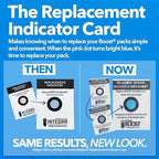 Integra Boost 62% RH Level - 8 Gram Size - Two-Way Humidity Control Pack - Includes Replacement Indicator Cards - Food Storage & Herbs Moisture Balancer for Up to 1oz (Pack of 6)