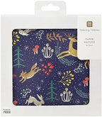 Talking Tables 20 x Truly Magical Recyclable Christmas Napkins for Decoupage | Enchanting Winter Wonderland Xmas Disposable Serviettes | Perfect for Holiday and Christmas Season | 13 x 13 Inches