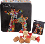 Gardiners of Scotland Handmade Fudge, Steven Brown Francie & Josie McZoo Vanilla Fudge 8.8 Ounce Tin