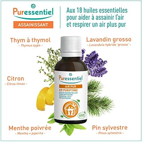 Diffusion Essential Oil - Air Purifying Blend by Puressentiel for Unisex - 1.01 oz Oil