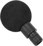 19mm Diameter Massager Heads Replacement for Massage, Replaceable Massager Play Salon Tools, Tissue Applicator Accessory (2in Small Ball Head)