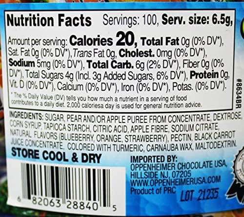 100 Fruit Nuggets Mini Pouches Kosher Vitamin C 66% Real Juice All Natural Flavors Gluten Free - By Au'some