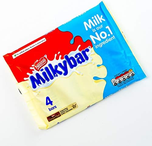 Original Milky Bar White Chocolate Pack imported from the UK, England Milkybar White Chocolate Pack British White Chocolate