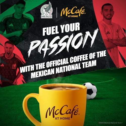 McCafe Colombian, Medium-Dark Roast Ground Coffee, 24 oz Canister