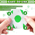 TrelaCo 50 Pcs Adhesive Patches Waterproof Compatible with Dexcom G7 Over Patches Continuous Glucose Monitor Sensor Cover Adhesive Breathable Comfortable Pre-Cut Non-Glue Central Full Cover
