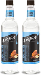 Davinci Sugar-Free Almond Syrup - 750Ml Plastic Bottle, Pack of 2