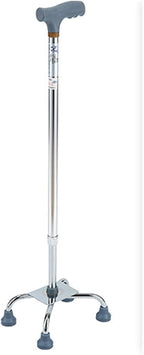 Aluminum Alloy Crutches Professional Grade Elderly Crutches Non-Slip Four-Legged Support Crutches