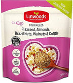 Linwoods Milled Flaxseed, Almonds, Brazil Nuts, Walnuts and Co-q10 360g (Pack of 2)