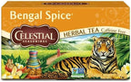 Celestial Seasonings Herbal Tea Bengal Spice 20 Count Pack of 4.