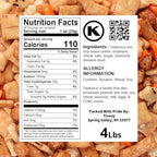 Rice Cracker Mix -4lbs Pack of Japanese Snacks Chips, Ideal for Parties, Family Gatherings or as a Quick Snack Option, Perfect for Those Who Enjoy a Wholesome Treat Anytime, Anywhere