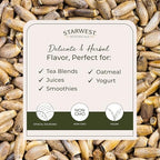 Starwest Botanicals Organic Milk Thistle Seed Whole - Loose Leaf Milk Thistle for Tea & Cooking, Mix in Juice, Add to Smoothies, Oatmeal, & Yogurt, Certified Kosher, Non-GMO - Bulk 1 lb Bag