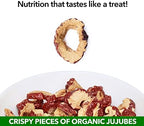 USDA Organic California Grown Pure Jujube Product | JUJUME Crisps | Sweet Jujube Chips | ZERO Added Sugar or Preservatives | All-Natural Healthy Snack | 2-pack 3oz bags