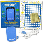 Wet-Stop 3 Blue Bedwetting Enuresis Alarm with Loud Sound and Strong Vibration for Boys or Girls, Proven Solution for Bedwetters