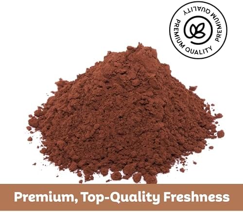 Roots Circle Premium Carob Powder Unsweetened | Kosher Bulk 14oz - Cocoa Powder Alternative | Rich in Fiber Caffeine Sugar-Free Chocolate Substitute Great for Smoothies, Cookies, and Yogurt
