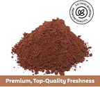 Roots Circle Premium Carob Powder Unsweetened | Kosher Bulk 14oz - Cocoa Powder Alternative | Rich in Fiber Caffeine Sugar-Free Chocolate Substitute Great for Smoothies, Cookies, and Yogurt