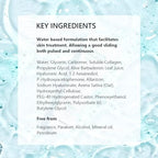 Oeneis Hydrating Microcurrent Conductive Gel, Fragrance-Free, Paraben-Free, Gel Primer with Hyaluronic Acid, Non-irritating, Moisturizing Gel for RF, 300g Tube, Clear