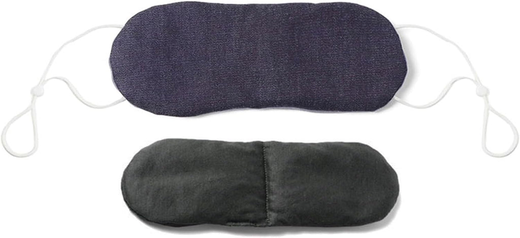 Sleep Eyemask with Charcoal,Blackout Mask, Night Time Eye Mask, Face Sleeping Mask, Washable Eye Cover for Sleeping, Gentle Heat with Infrared Warmth