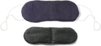 Sleep Eyemask with Charcoal,Blackout Mask, Night Time Eye Mask, Face Sleeping Mask, Washable Eye Cover for Sleeping, Gentle Heat with Infrared Warmth