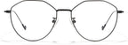 Cyxus Blue Light Glasses for Men and Women, Round Metal Frame Computer Eyeglasses for Office, Gaming, Reading 8090