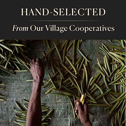 10 Organic Madagascar Whole Vanilla Beans, Grade A Pods, Premium Vanilla Beans for Making Extract & Baking - Cook’s