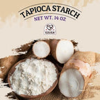 52USA Tapioca Starch, 3 Pack (42oz Total) | Tapioca Flour from Cassava Root | Gluten Free Flour Substitute | Vegan, Kosher, Non-GMO | Thickener for Baking, Cooking, Soups & Bubble Tea