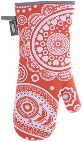 Ulster Weavers 14.6" x 7.9" Paisley Orange Gauntlet