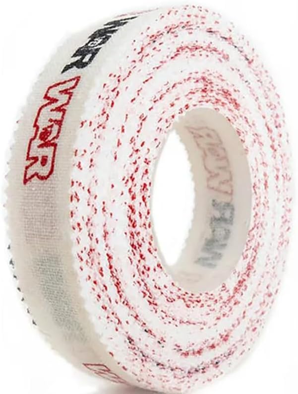 WAR Tape EZ Rip Premium Athletic Medical Sports Tape | No Sticky Residue | 30 ft Rolls | Best for Athletes & Trainers | Ideal for Fingers, Ankles, Wrists, and Equipment | 0.5 Inch (Pack of 2)