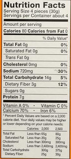 Sharwoods, Puppadums Plain, 4 Ounce
