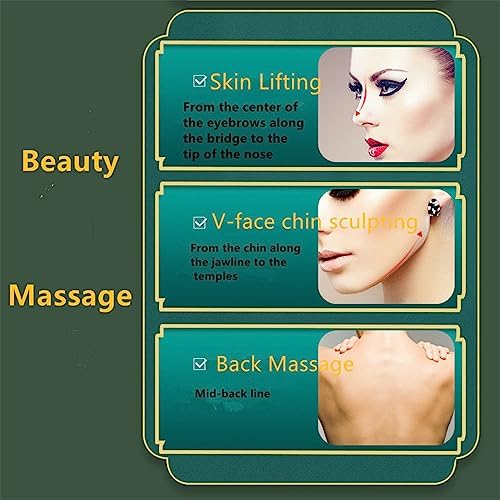 shenghang Gua Sha Facial Tools Face Gua Sha Massage for Nose Scraping Tools Tool for Nose Face&Body Relieve Rhinitis Tensions and Reduce Puffiness