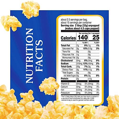 Act II Butter Lovers Microwave Popcorn, 2.75 oz, 6-Count Bags