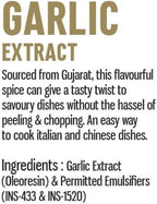 Spice Drop Natural Garlic Extract, for Soups, Pastas , Salads, 180 drops, pack of 3