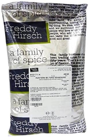Freddy Hirsch - Hunters Biltong Seasoning, Authentic South African Spice Blend, 1kg