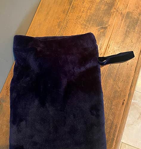 Vagabond Bags Ltd Extra Large 2.7 Litre Hot Water Bottle and Cuddlesoft Cover, Navy