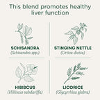 Traditional Medicinals Tea, Organic Everyday Detox Schisandra Berry, Supports Healthy Liver Function, Detox, 16 Tea Bags