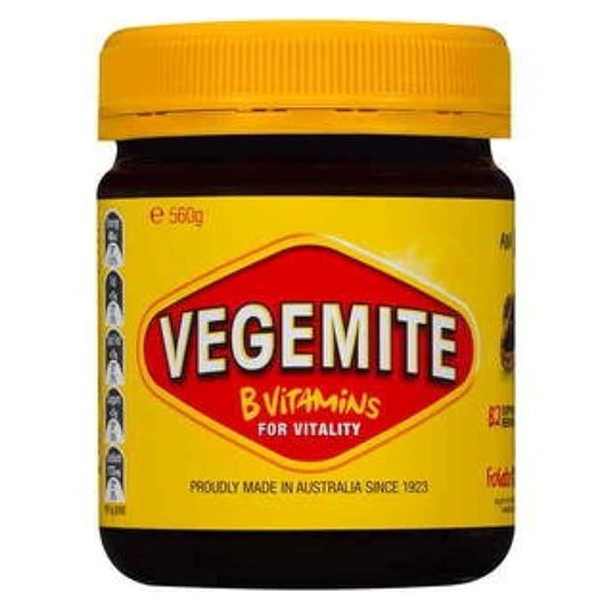Vegemite Yeast Extract Spread – 560g Jar – Made in Australia – Rich in B Vitamins – Iconic Australian Savory Spread