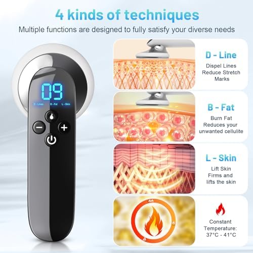 Body Sculpting Machine & Cellulite Massager – Portable Body Care Device for Belly, Waist, Arms, Legs & Butt – Home Self-Care Tool