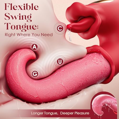 Quiet Bullet Tool-Powerful 7 Modes Small Silicone Massage Rod for Women Portable & Handheld Personal Bullet Tool for Quick Relaxation W9855 (RED1)