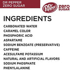 DR PEPPER ZERO SUGAR - 12 OZ, 12 PK