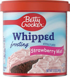 Betty Crocker Whipped Strawberry Mist Frosting, Gluten Free, 12 oz