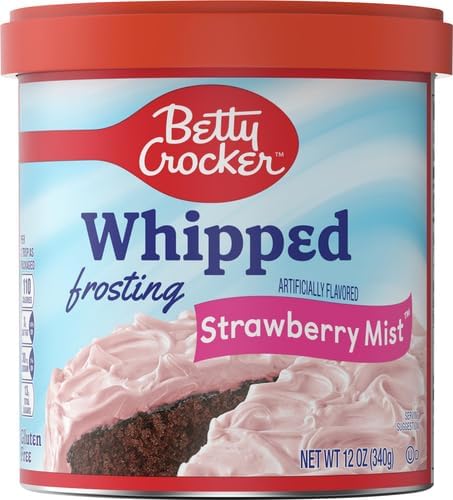 Betty Crocker Whipped Strawberry Mist Frosting, Gluten Free, 12 oz