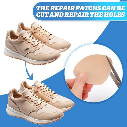 6 Pair Leather Heel Pads, Heel Grips Liner Cushions Protectors for Pain Relief, Inserts for Women/Men Loose Shoes Improved Shoe Fit and Comfort (Yellow)