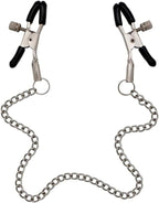 BDSM Nipple Toys Adjustable Metal Nipple Clamps, Nipple Clamps Sexual Pleasure Tools for Women Couples, Nipple Clips Breast Flirting Stimulation, Nipple Rings BDSM Adult Sex Toys Bondage Wellness