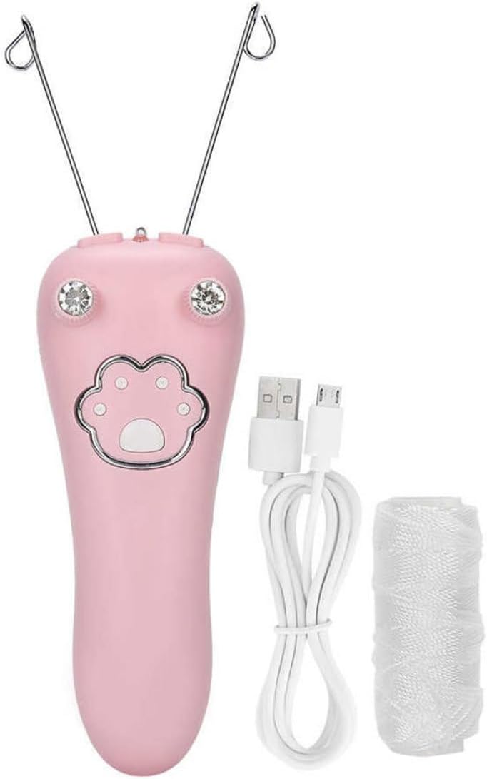 Facial Threading Hair Remover Electric Body Cotton Thread Epilator Leg Shaver, Facial epilator