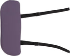 Beauty Bed Armrest Support Bracket with Purple Hand Plate for Massage Tables, Universal Hanging Armrest Pedal Accessory for Spa and Salon Use