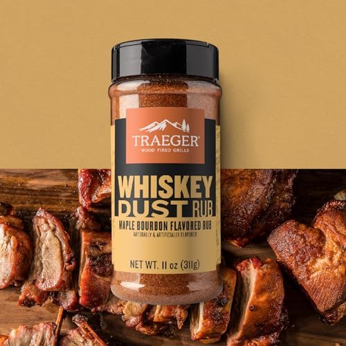 Traeger Whiskey Dust Rub with Maple Flavor