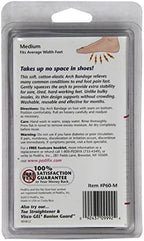 PediFix Arch Bandages, Medium , Beige , Medium (Pack of 2)